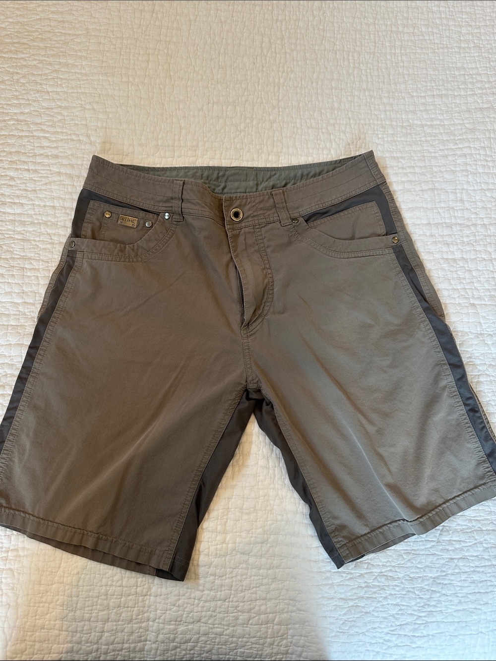Kuhl Radikl Men's Gray Cargo Shorts size 35